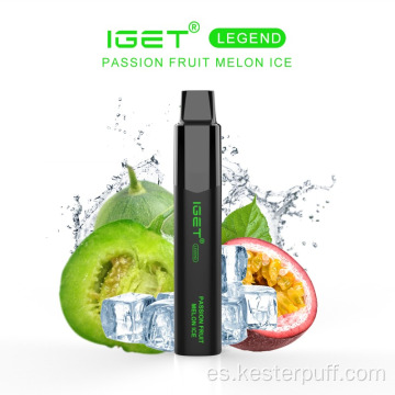 Iget Legend 4000 Puffs Dispable Vape Blueberry Ice